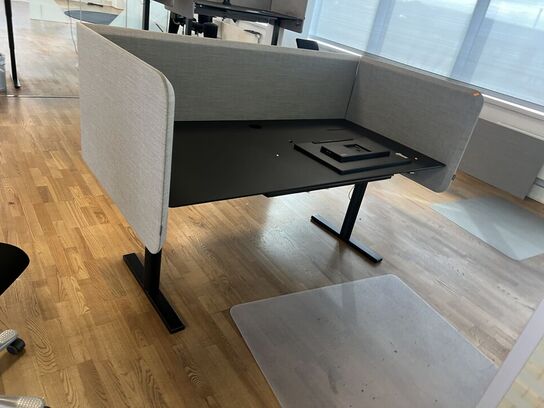 Elhæve/sænkebord DUBA-B8 80x180cm inkl. indh. & 27" LENOVO skærm