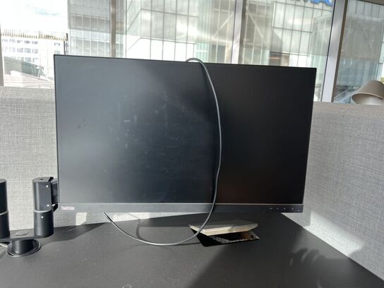 Elhæve/sænkebord DUBA-B8 80x180cm inkl. indh. & 27" LENOVO skærm