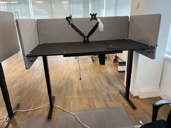 Elhæve/sænkebord SWEDSTYLE 80x180cm inkl. indhold