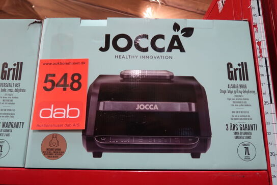 Jocca 8i1 grill airfryer & dehydrator 7 liter 1700 watt