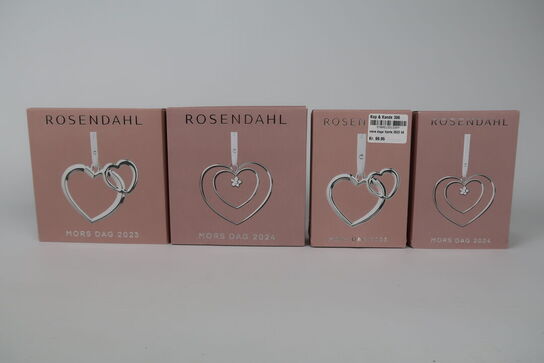 4 dele Rosendahl Mors dag hjerter