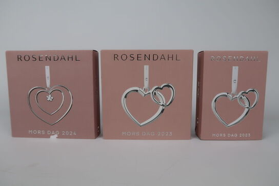 3 dele Rosendahl Mors dag hjerter