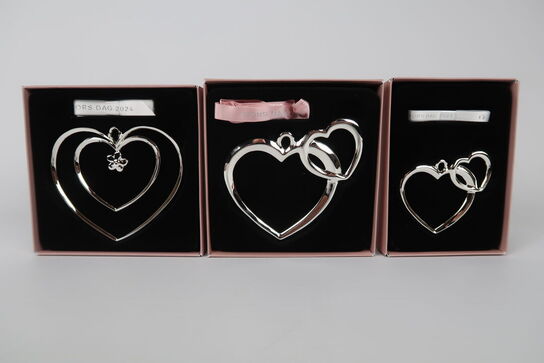 3 dele Rosendahl Mors dag hjerter