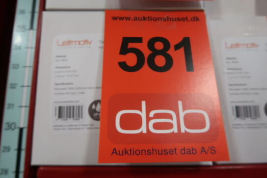 Genopladelig - Ude/ Inde Lampe Sort