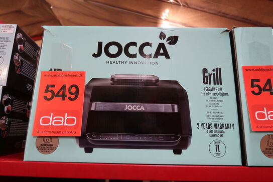 Jocca 8i1 grill airfryer & dehydrator 7 liter 1700 watt