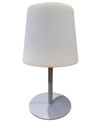 Genopladelig - Ude/ Inde Lampe Grå