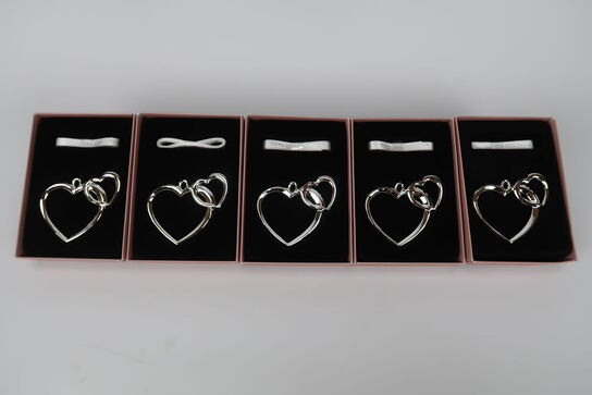 5 stk. Rosendahl mors dag-hjerte 2023 H6 cm