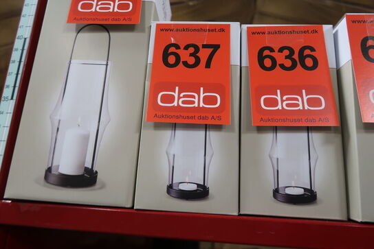 Holmegaard ARC lanterne lille klar H25,5 cm