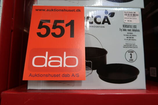 Jocca airfryer tilbehørssæt 3 stk.