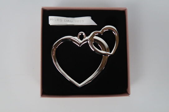 3 stk. Rosendahl mors dag-hjerte 2023 H8,5 cm