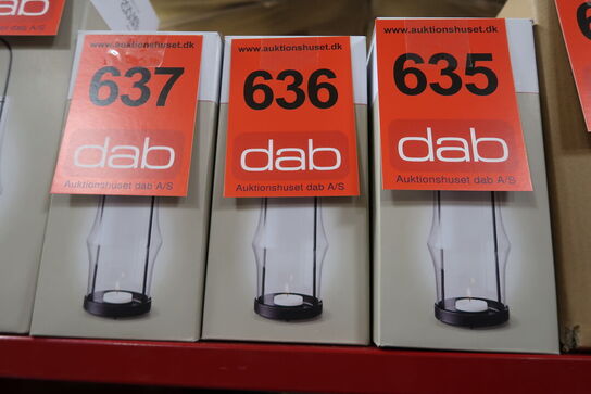 Holmegaard ARC lanterne lille klar H25,5 cm