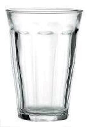 42 stk. Vand-/drinksglas Picardie 36 cl hærdet 