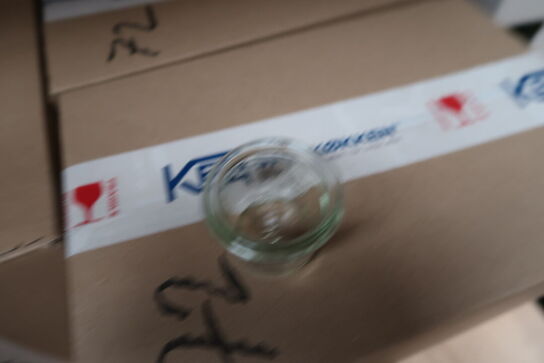 432 stk. Patentglas 3,5 cl u/låg Diam 40 mm Weck