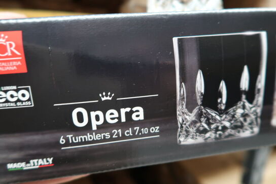 12 stk. Whiskyglas Opera 21 cl RCR