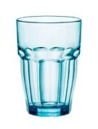 48 stk. Vandglas 37 cl blå Rock bar lounge