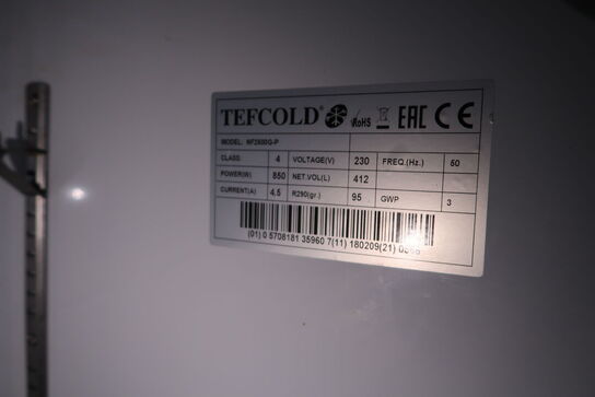 Køleskab TEFCOLD NF2500G-P