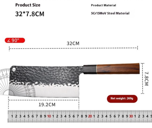 Knivsæt i japansk stil – 2 knive, hamret klinge, overflade og slibning