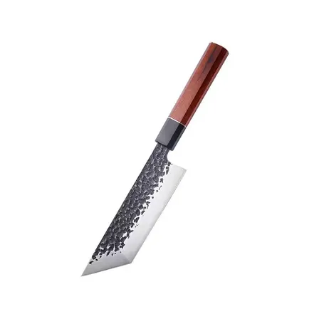 Knivsæt i japansk stil – 2 knive, hamret klinge, overflade og slibning