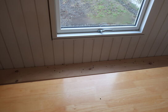 Pavillion indrettet som mandskabsvogn m. toilet & bad