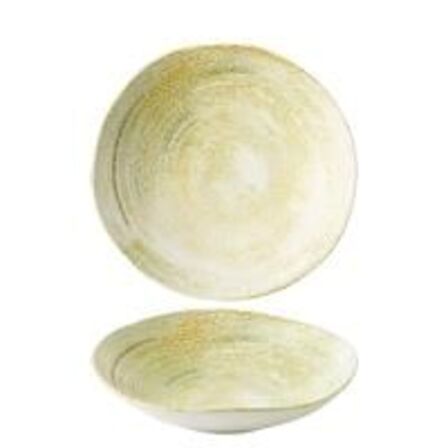 6 stk. Tallerken coupe ergonomisk sand 220 mm Envisage Churchill