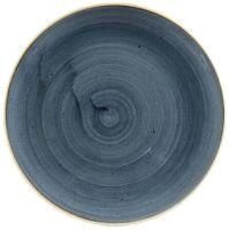 12 stk. Tallerken coupe dyb blåbær 182 mm Stonecast Churchill
