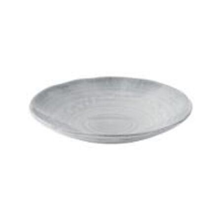 12 stk. Tallerken dyb grey 250 mm Harvest Flux Dudson