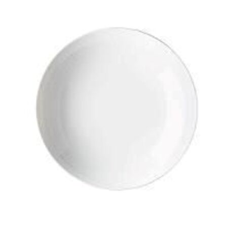 6 stk. Tallerken coupe dyb hvid 300 mm Points