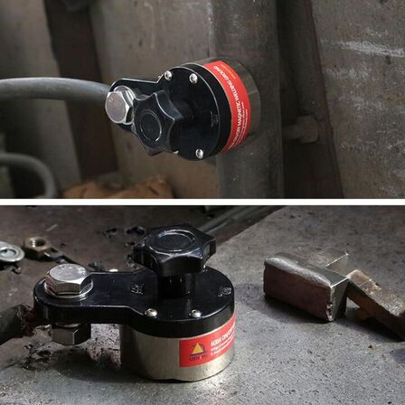 2 stk. Magnetisk svejseklem og jordklemme – MWGC1-300F3, 300A, 40 kg trækkraft