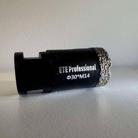 3 stk. ETE Professionel Diamantboremaskine 30Ø M14