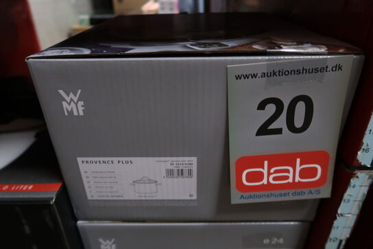 WMF Provence høj gryde 5,7 liter med glaslåg