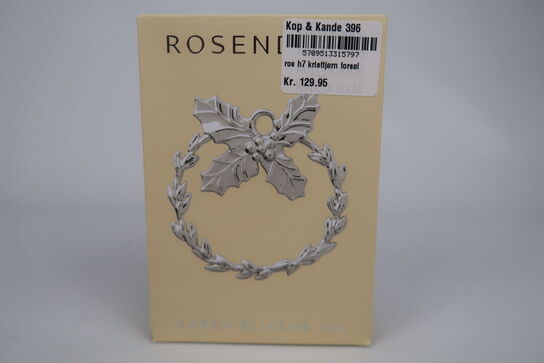 5 pk. Rosendahl Karen Blixens jul - forsølvet