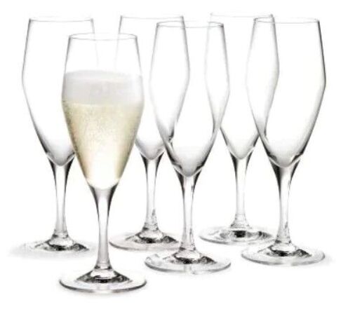 5 stk. Holmegaard Perfection Champagne - 23 cl