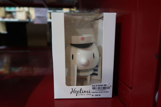 2 stk. Hoptimist Bumble Student hvid blå hue 10,5 cm