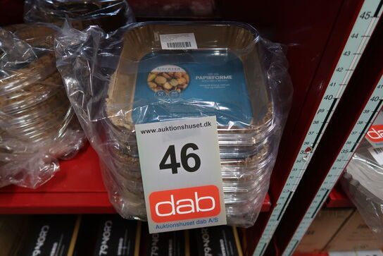 6 pk. Airfryer papirform kvadratisk 100 stk.