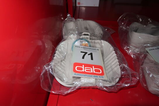 6 pk. Airfryer silikoneforme 2 stk. firkantet