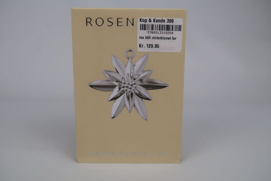 5 pk. Rosendahl Karen Blixens jul - forsølvet