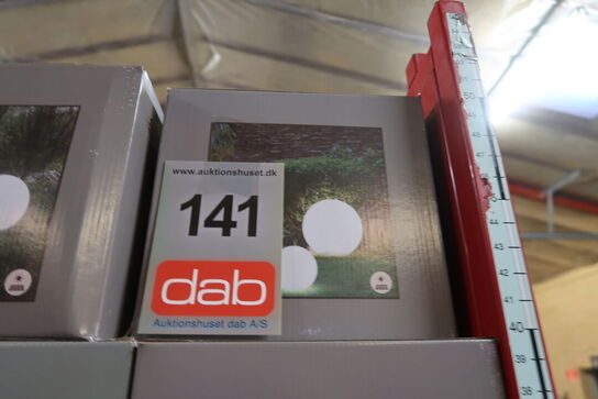 Cozzy 3-Pak Udendørs Solcelle Led Lyskugler - Hvid  