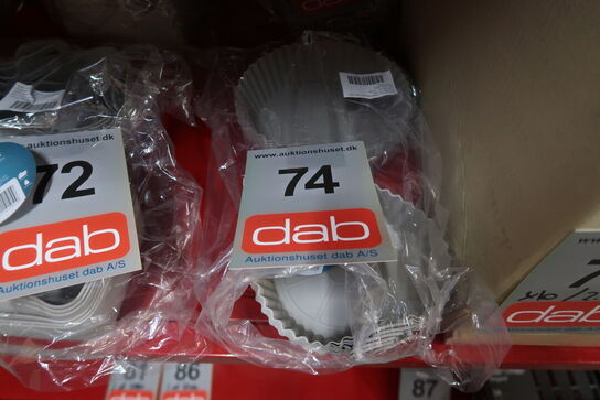 6 pk. Airfryer silikoneforme 2 stk. runde Ø16 cm og Ø20 cm