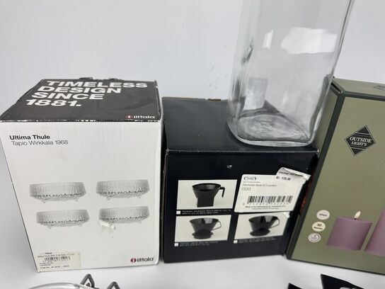 Stort parti handelsvarer 