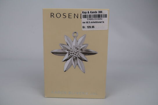 5 pk. Rosendahl Karen Blixen Juleophæng - Englepige på cykel