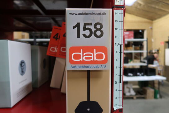 Touch bordlampe sort