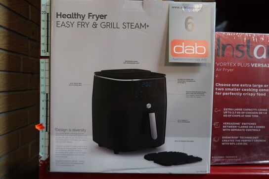 OBH Nordica Easy Fry & Grill steam 3in1 XXL airfryer