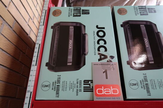 Jocca 8i1 grill airfryer & dehydrator 7 liter 1700 watt