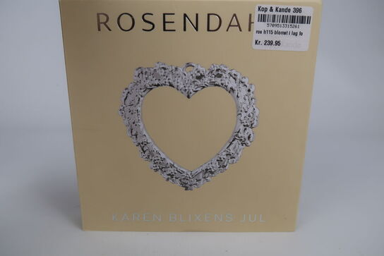 5 pk. Rosendahl Karen Blixens jul - forsølvet