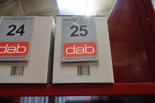 Aldente opbevaringsbøtter 5 stk.