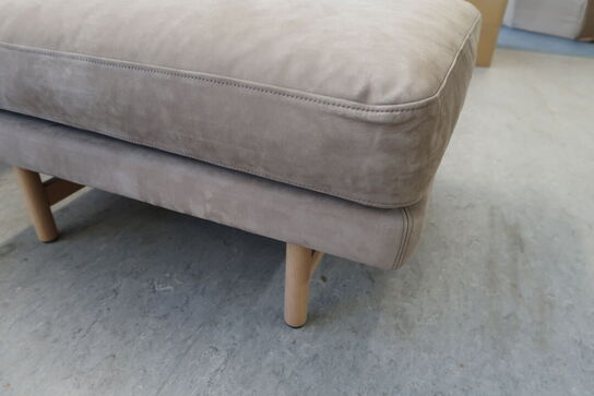 Calmo 80 Ottoman nubuck #502 læder