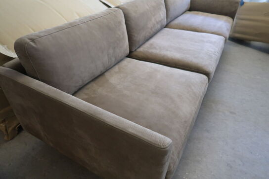 Calmo 80 sofa 3 pers. nubuck #502 læder