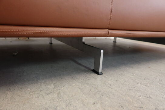 Delphi Sofa 205x85cm Læder Max91, Nutshell