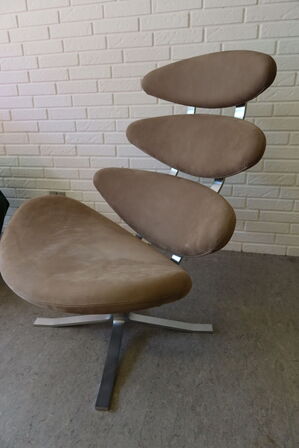 Corona Stol EJ5 nubuck #502 læder