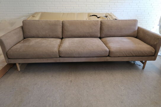 Calmo 80 sofa 3 pers. nubuck #502 læder